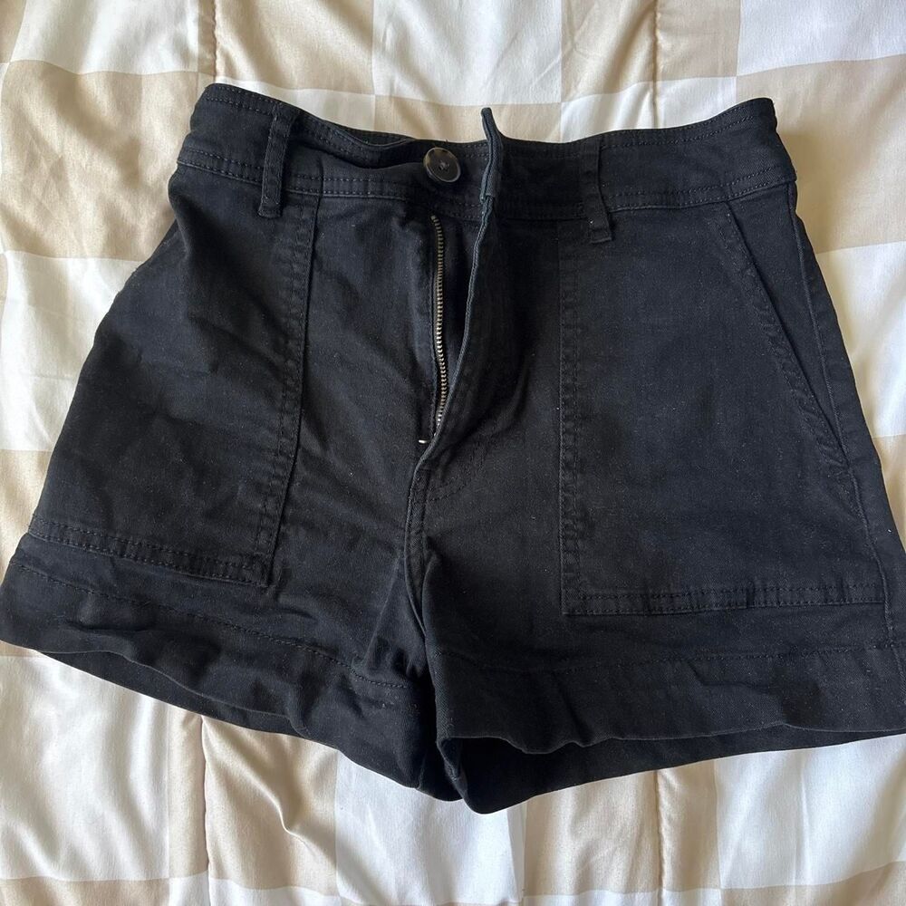 H-m Women's Black Shorts